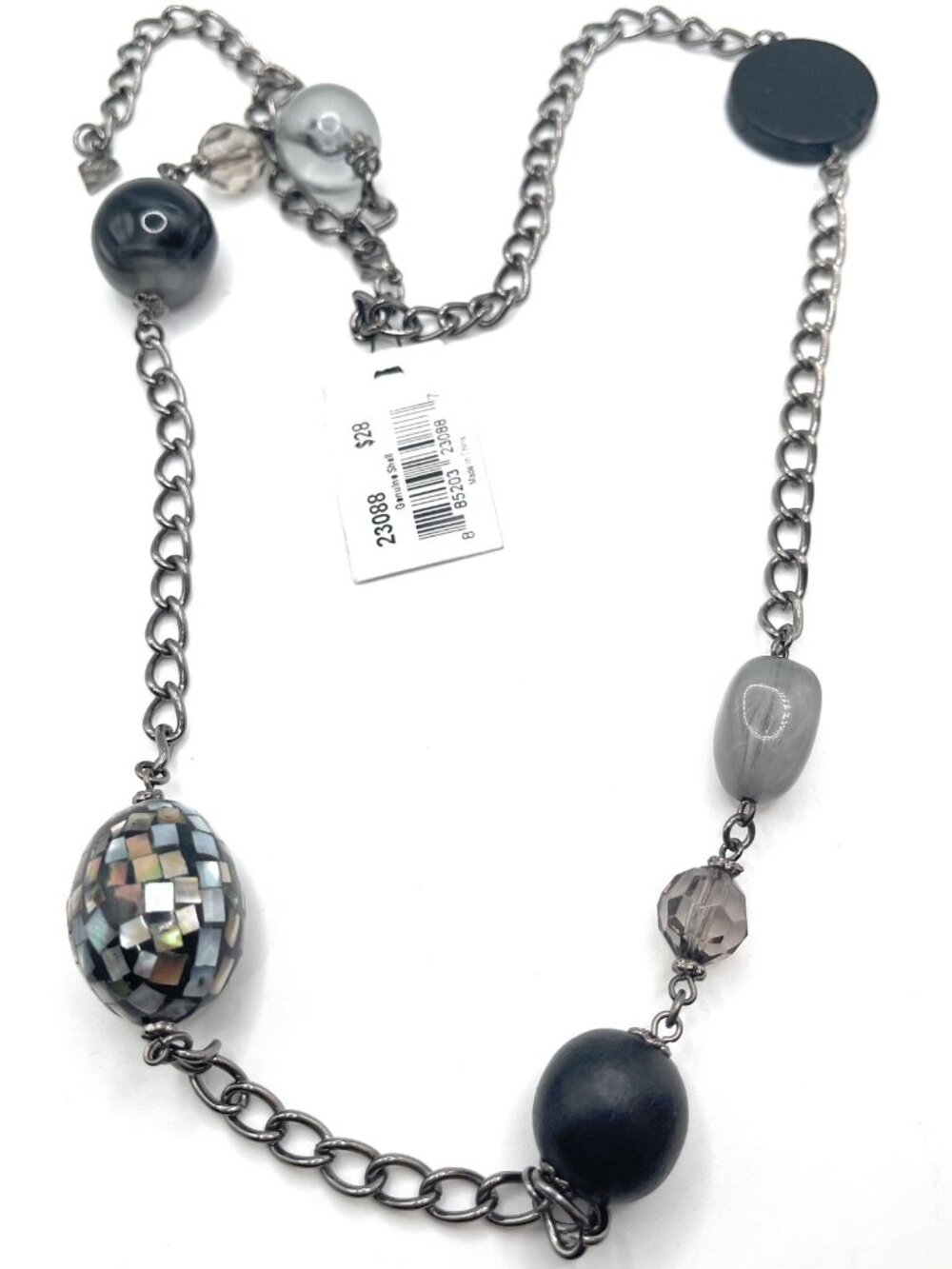 Cookie Lee Genuine Shell Long Necklace (D99) 23088